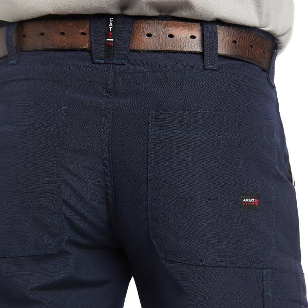 Ariat FR M4 Relaxed DuraLight Ripstop Boot Cut Pant in Navy